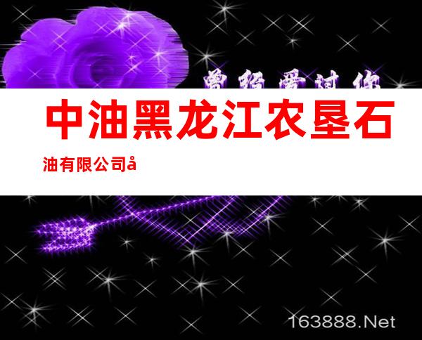 中油黑龙江农垦石油有限公司尚志加油站