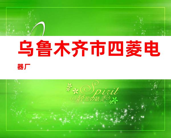 乌鲁木齐市四菱电器厂