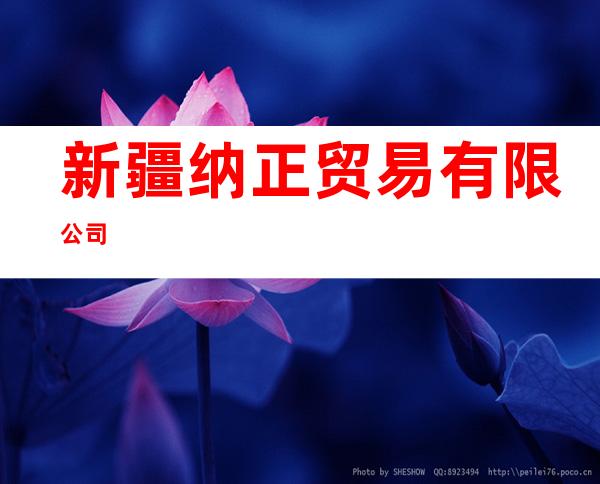 新疆纳正贸易有限公司