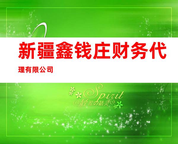 新疆鑫钱庄财务代理有限公司