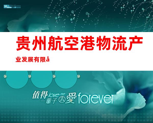 贵州航空港物流产业发展有限公司